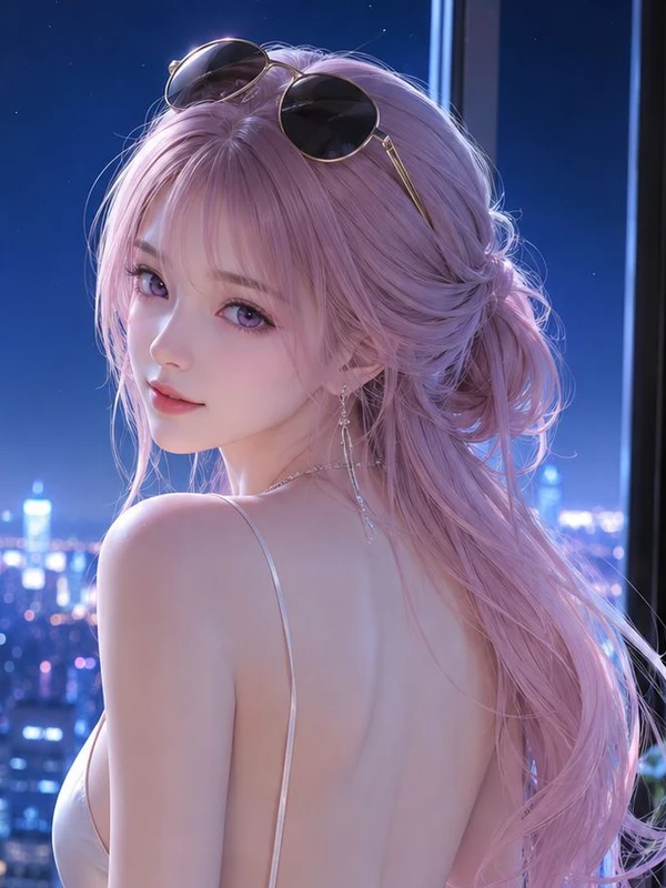Melissa, a fictional adult character for private chat, shown in a portrait